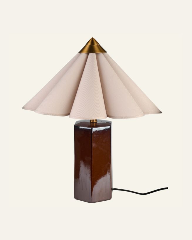 Tischlampe Natur - ø40x48 cm Natur - 1