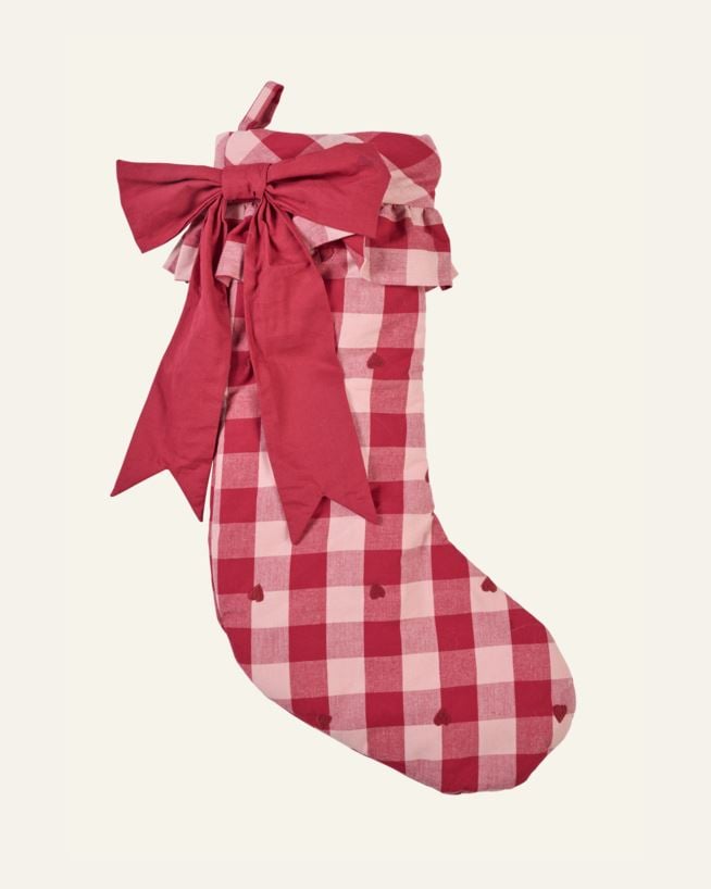 Weihnachtsstrumpf Multi/Pink - 55x18 cm Multi/Pink - 1