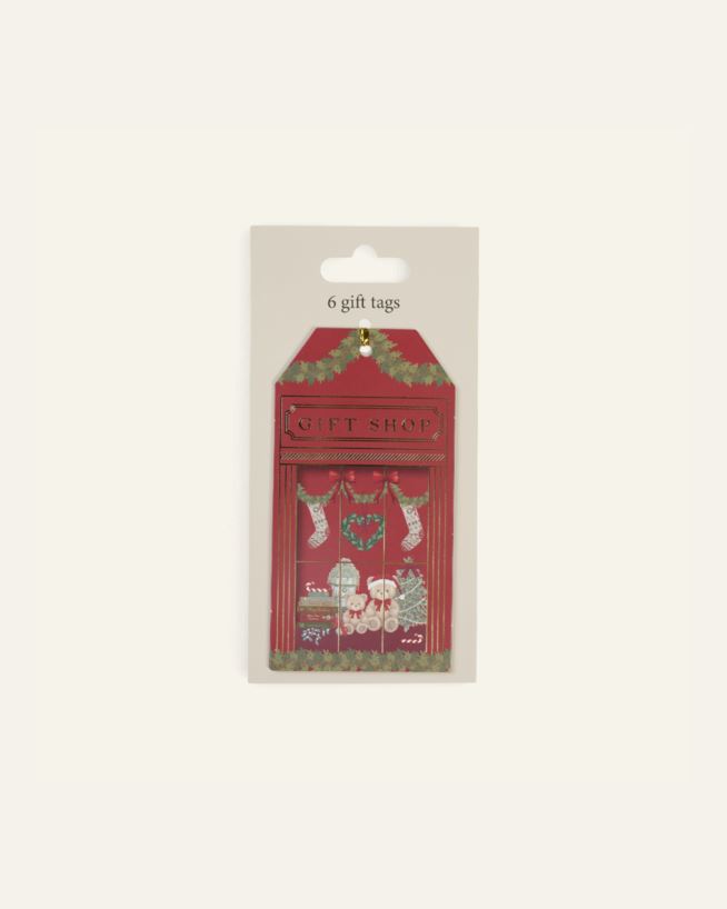 Etikett Rot - 7,4x14 cm Rot - 1