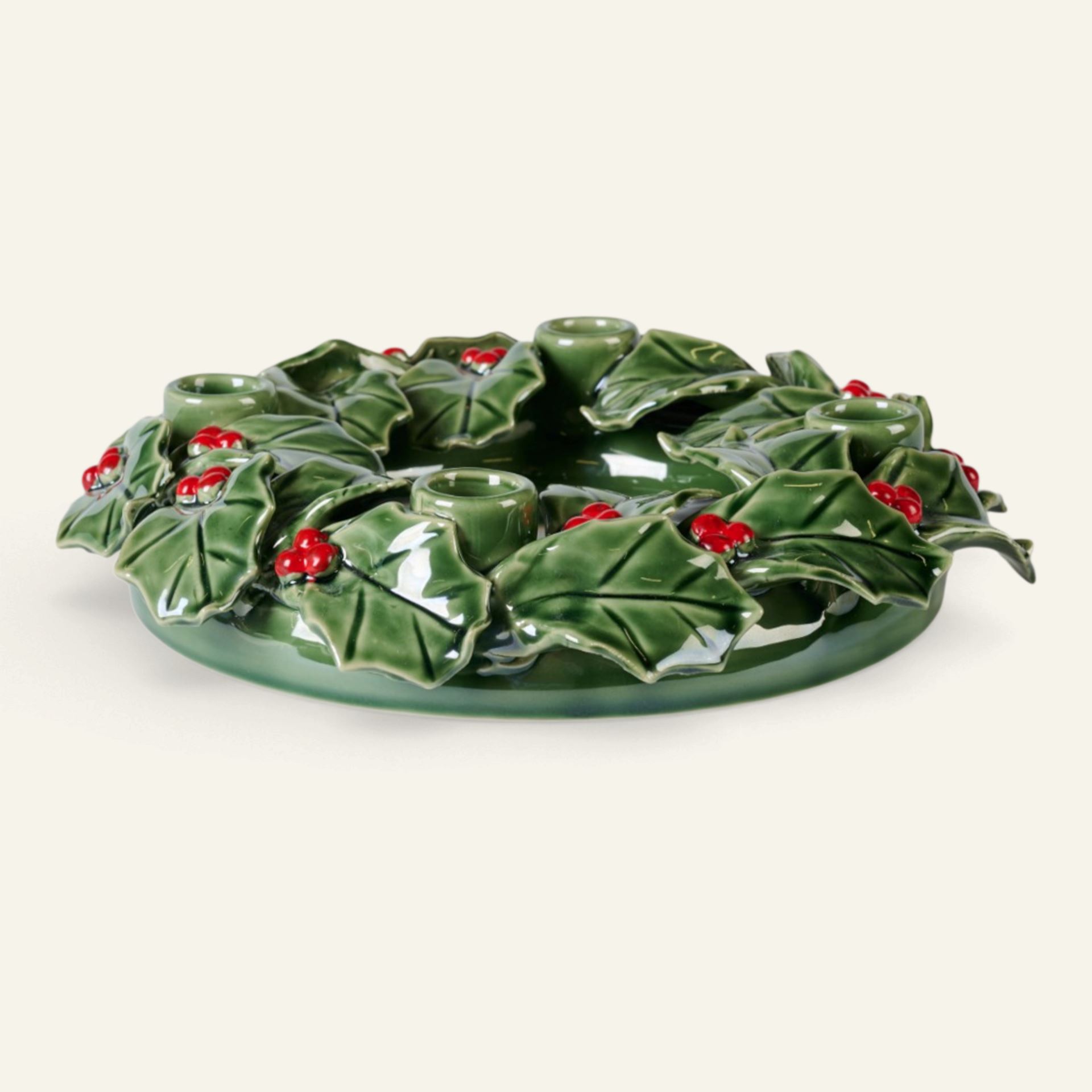 Kerzenständer Dunkelgrün - 2