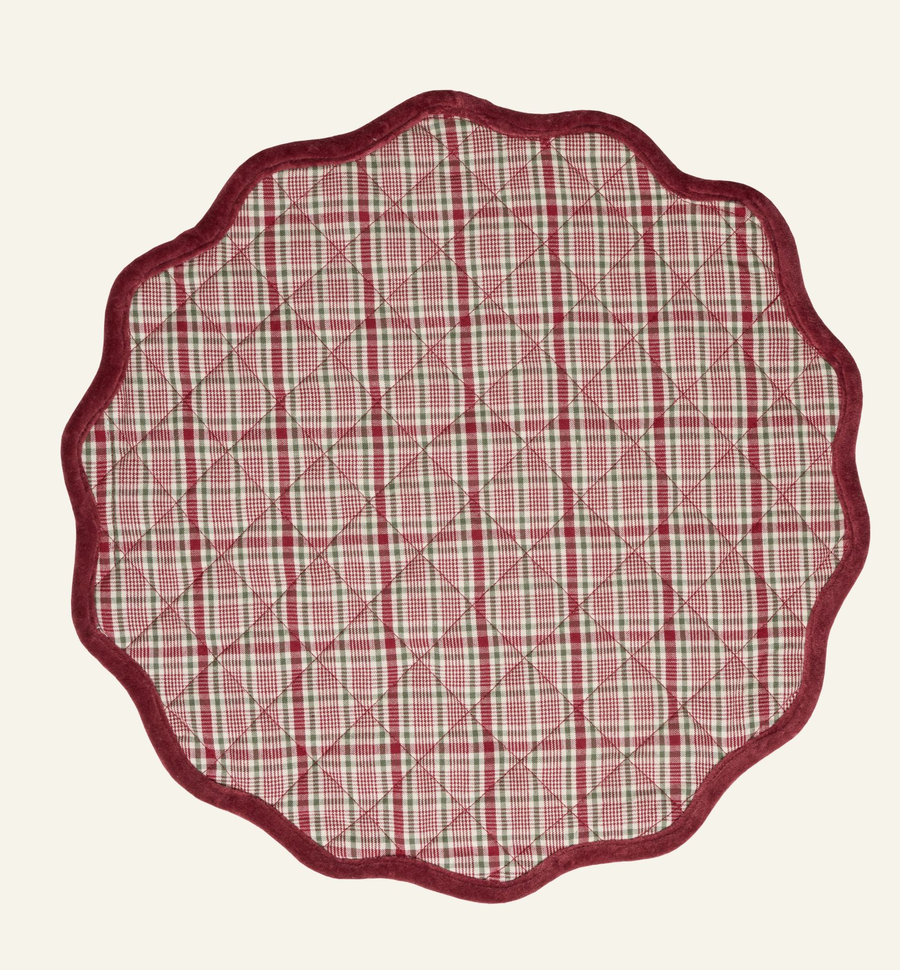 Platzset Rot - ø40 cm Rot - 1