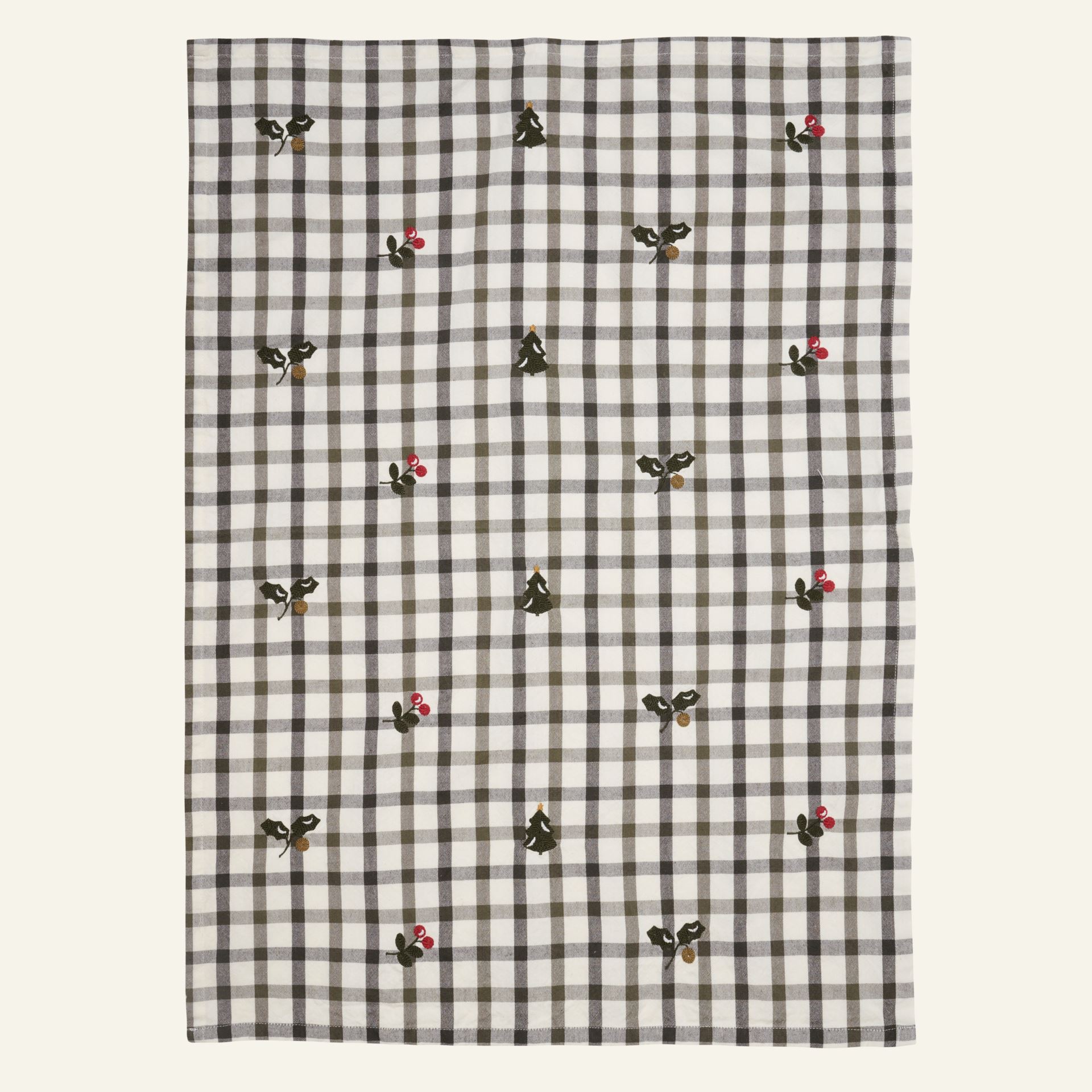 Geschirrtuch Grün - 70x50 cm Grün - 1