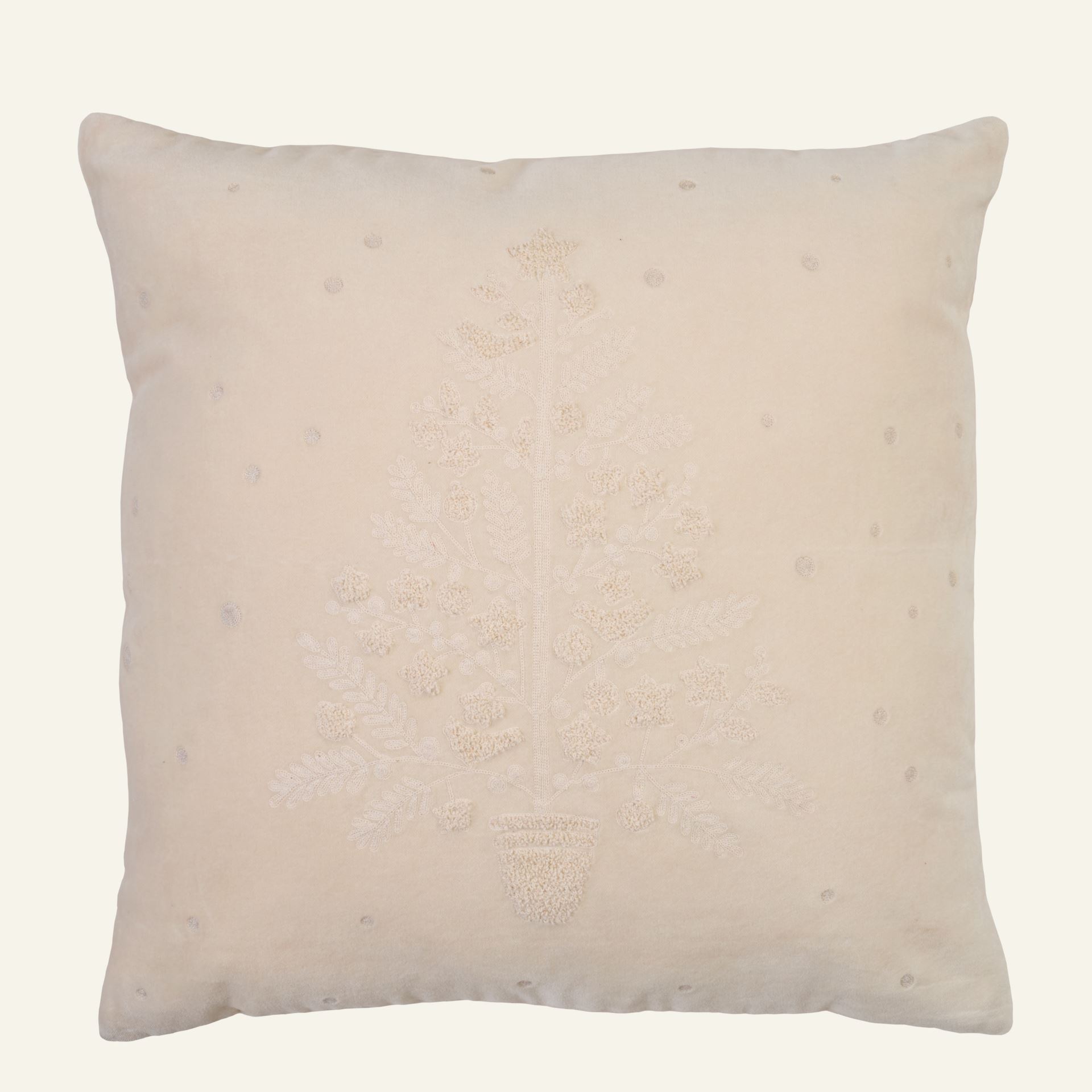 Kissenbezug Offwhite - 50x50 cm Offwhite - 1