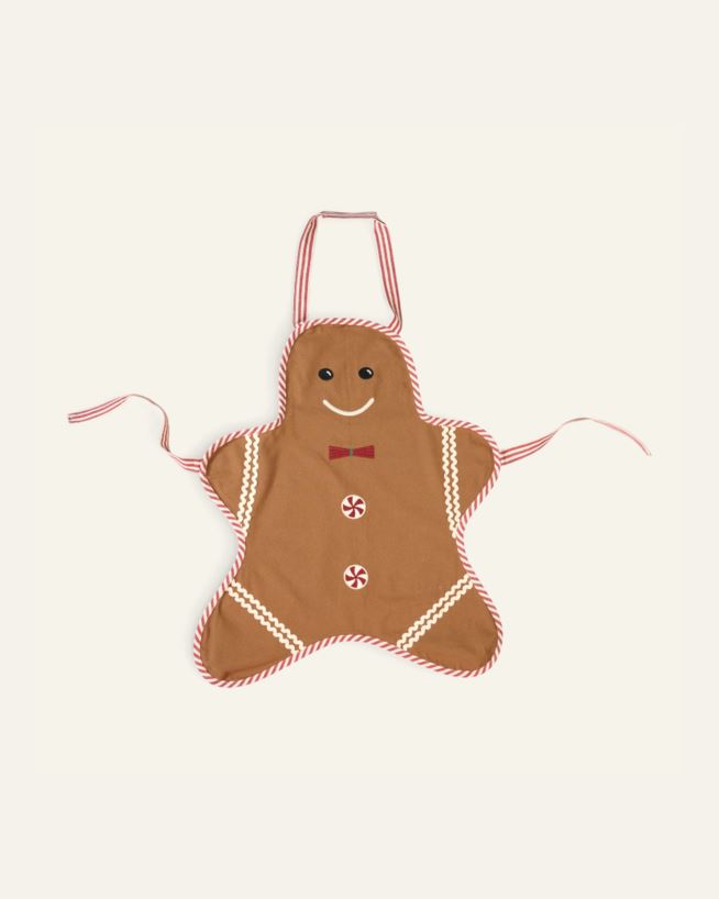 Kinderschürze Braun - 53x65 cm Braun - 1