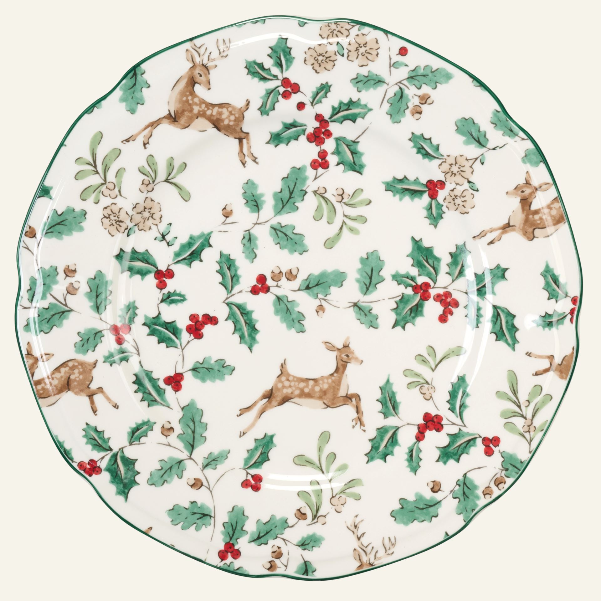 Teller Grün - ø26,4 cm Grün - 1