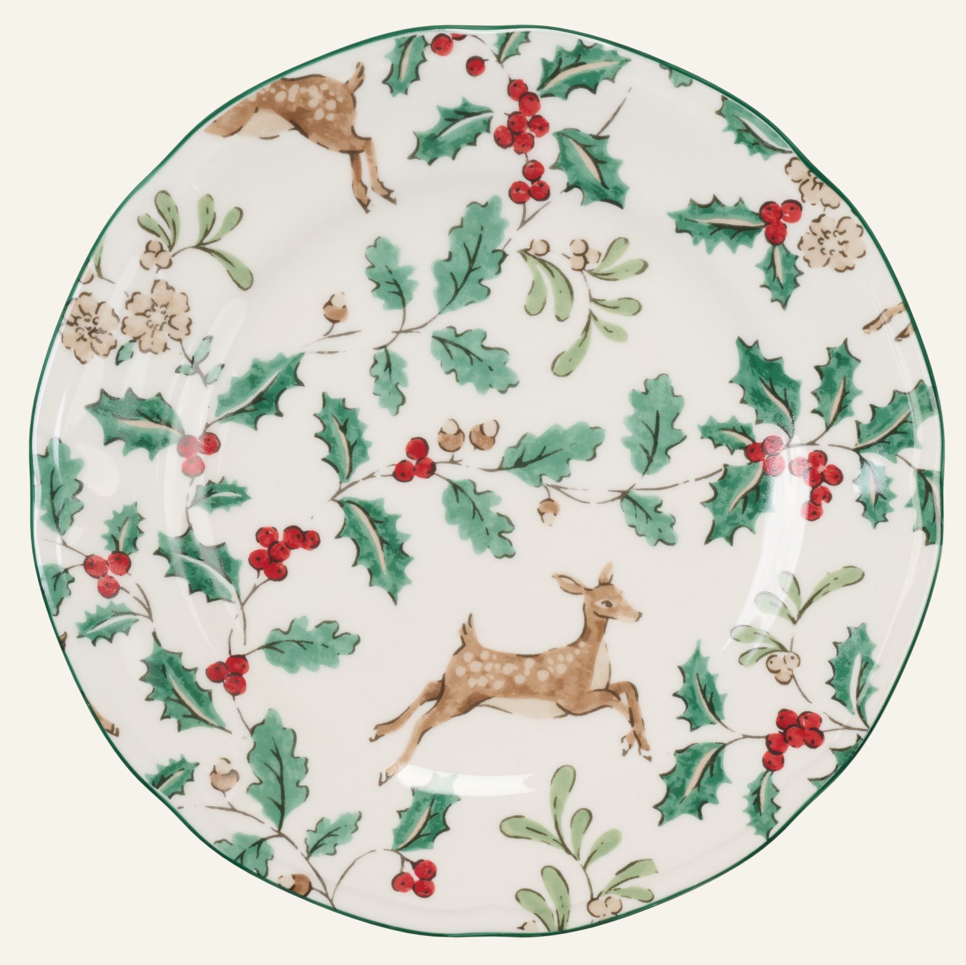 Teller Grün - ø20 cm Grün - 1