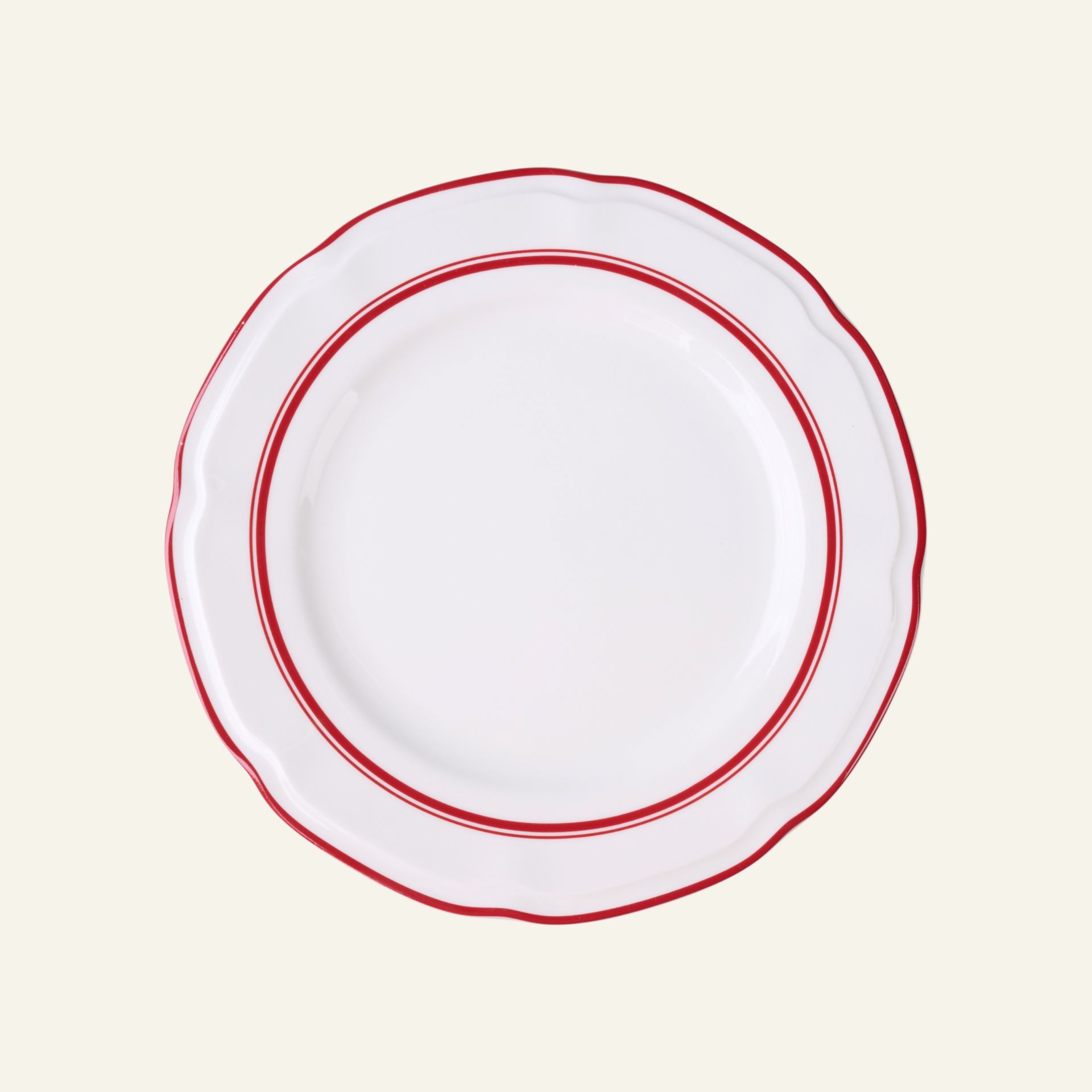 Teller Rot - ø26,4 cm Rot - 1