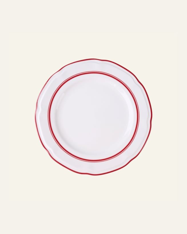 Teller Rot - ø26,4 cm Rot - 1