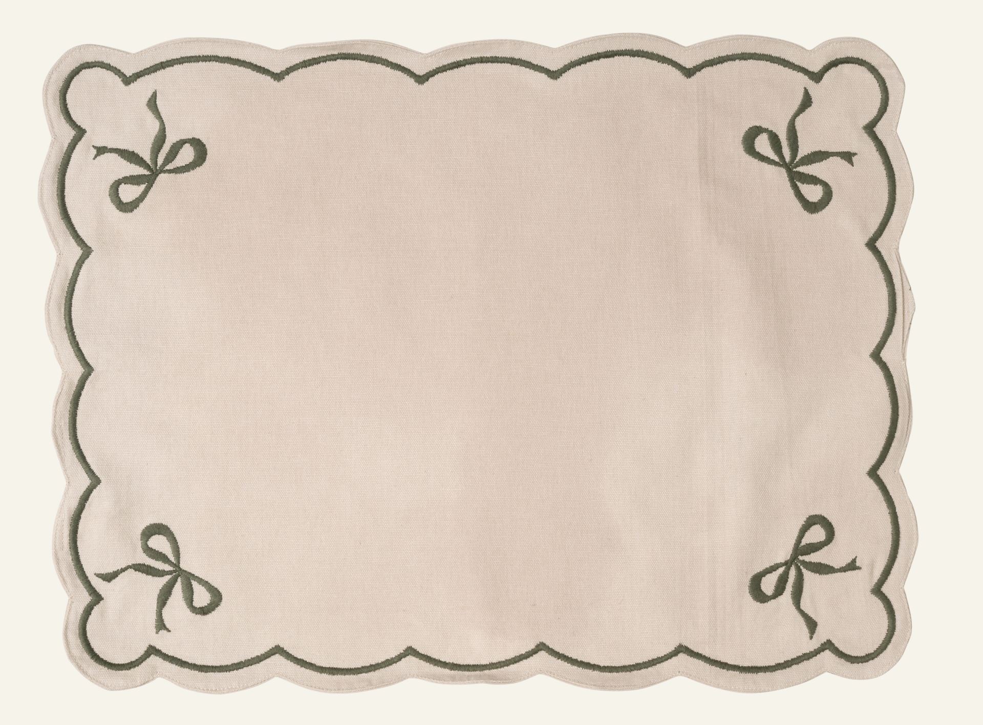 Platzset Grün - 35x45 cm Grün - 1