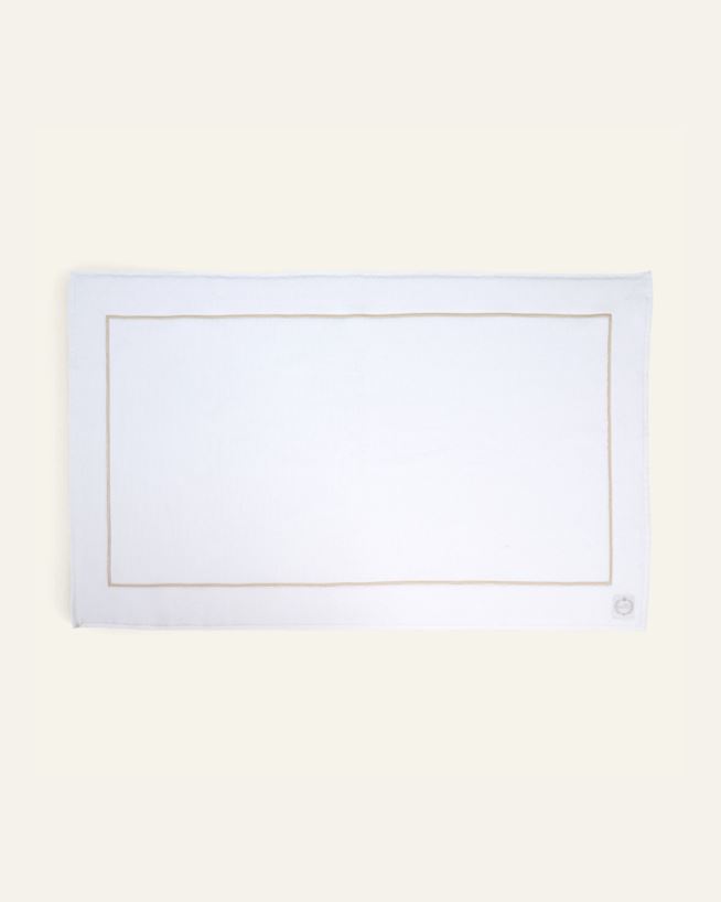 Badematte Weiß - 60x100 cm Weiß - 1