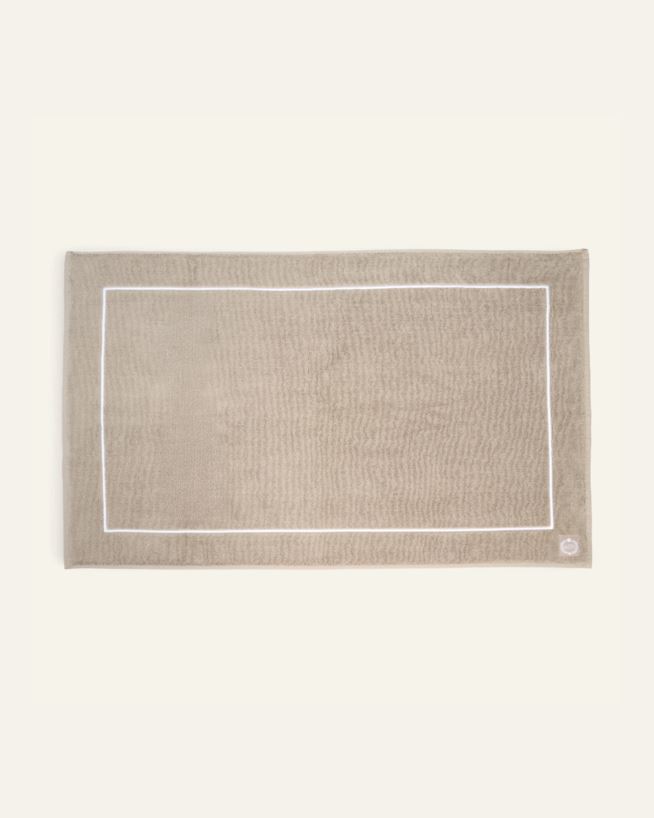 Badematte Beige - 60x100 cm Beige - 1