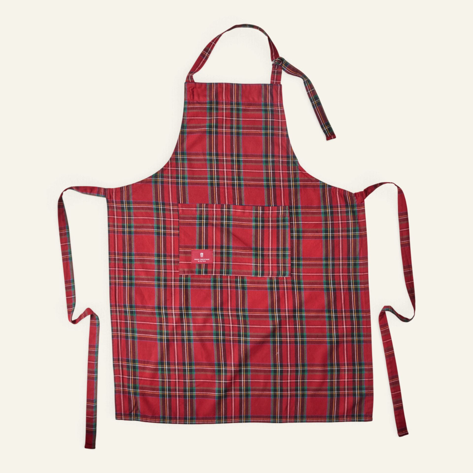 Schürze Rot - 70x90 cm Rot - 1