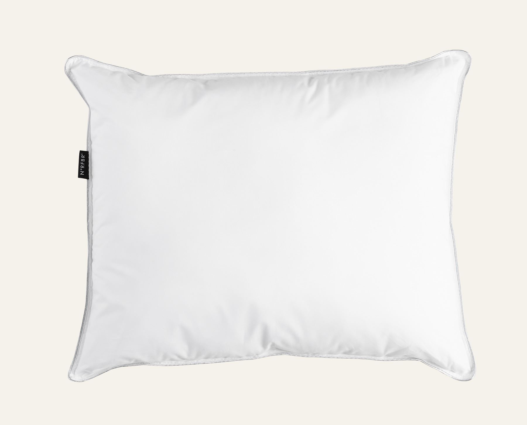 Faser-Kissen Weiß - 50x90 cm Weiß - 1