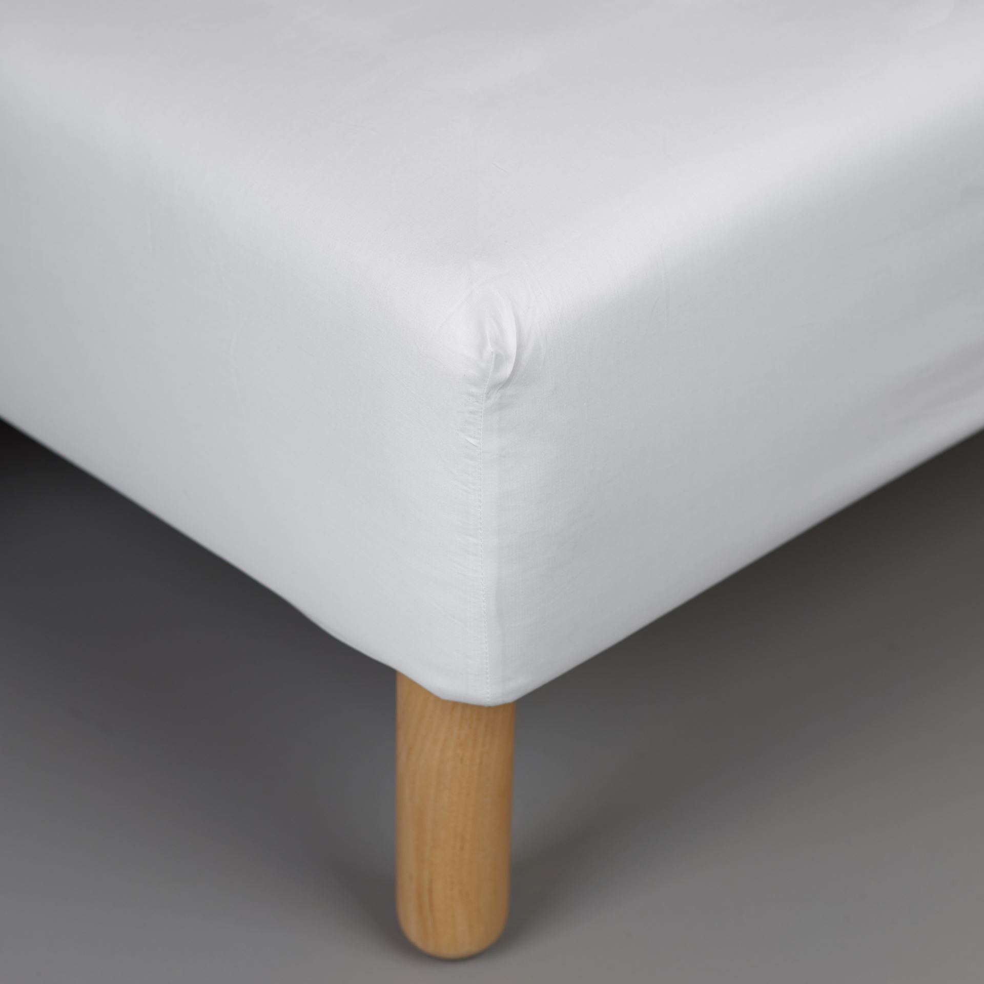 Spannbettlaken Weiß - 90x200 cm Weiß - 1