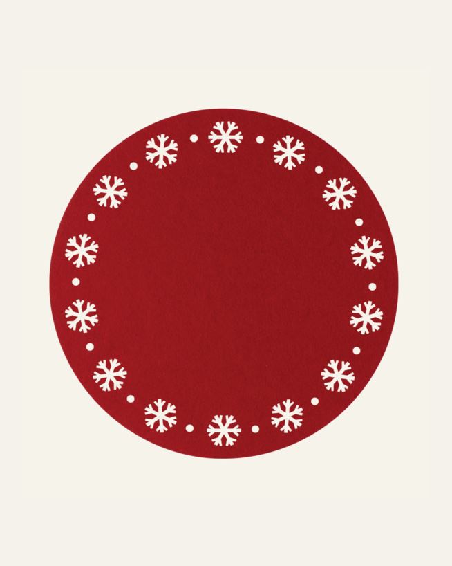 Platzset Rot - ø38 cm Rot - 1