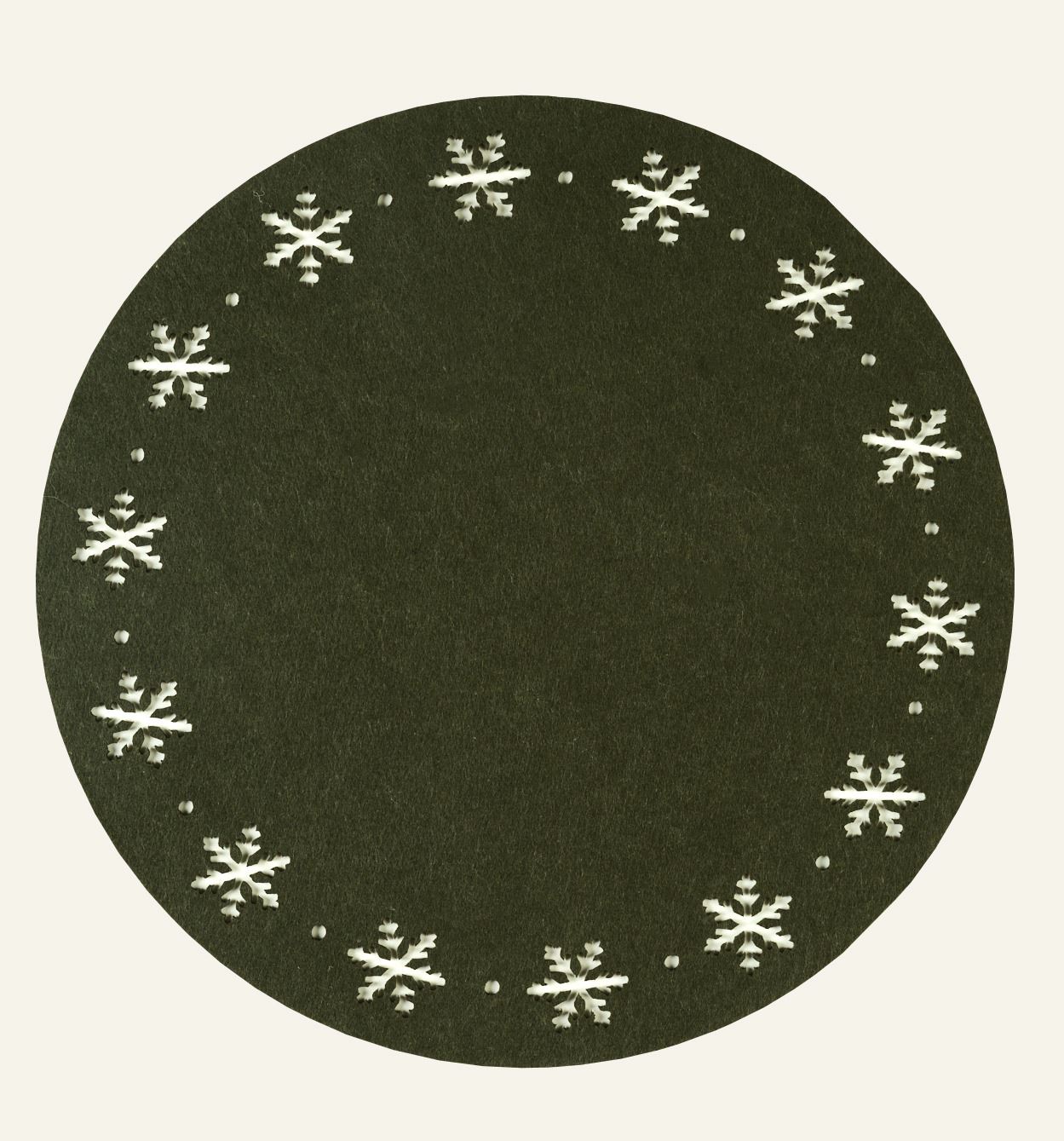 Platzset Grün - ø38 cm Grün - 1