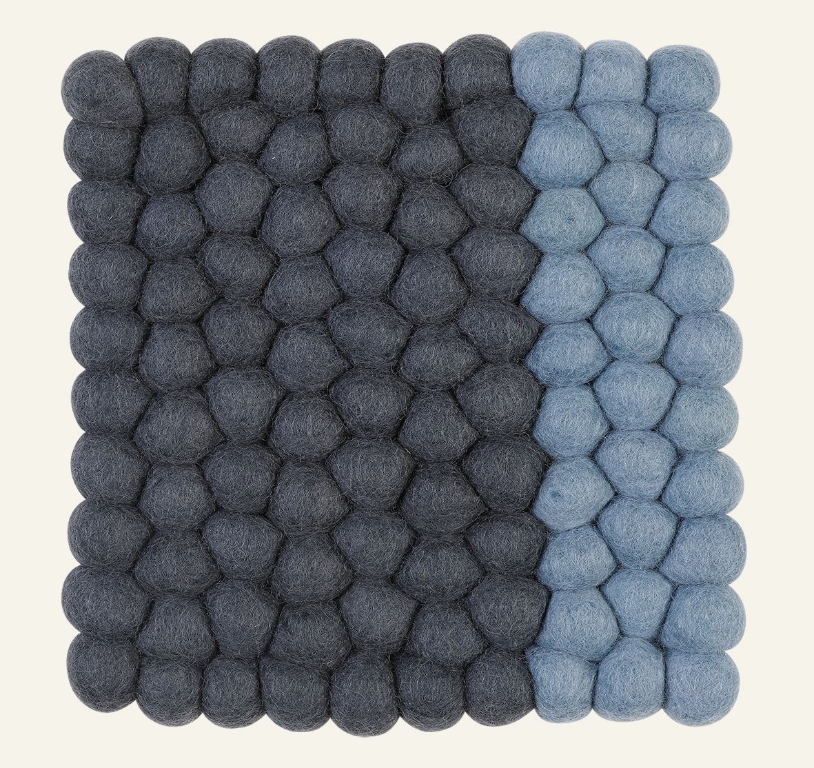 Untersetzer Blau - 21x21 cm Blau - 1