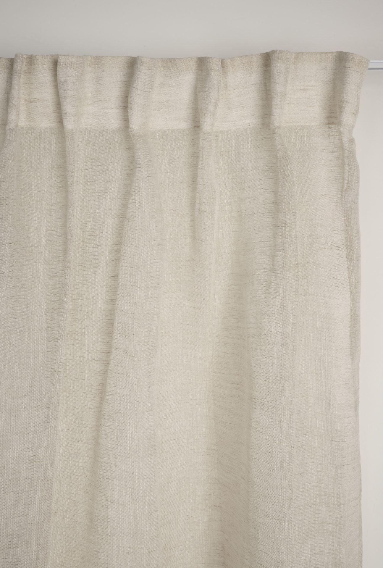 Leinengardine Natur - 140x250 cm Natur - 1