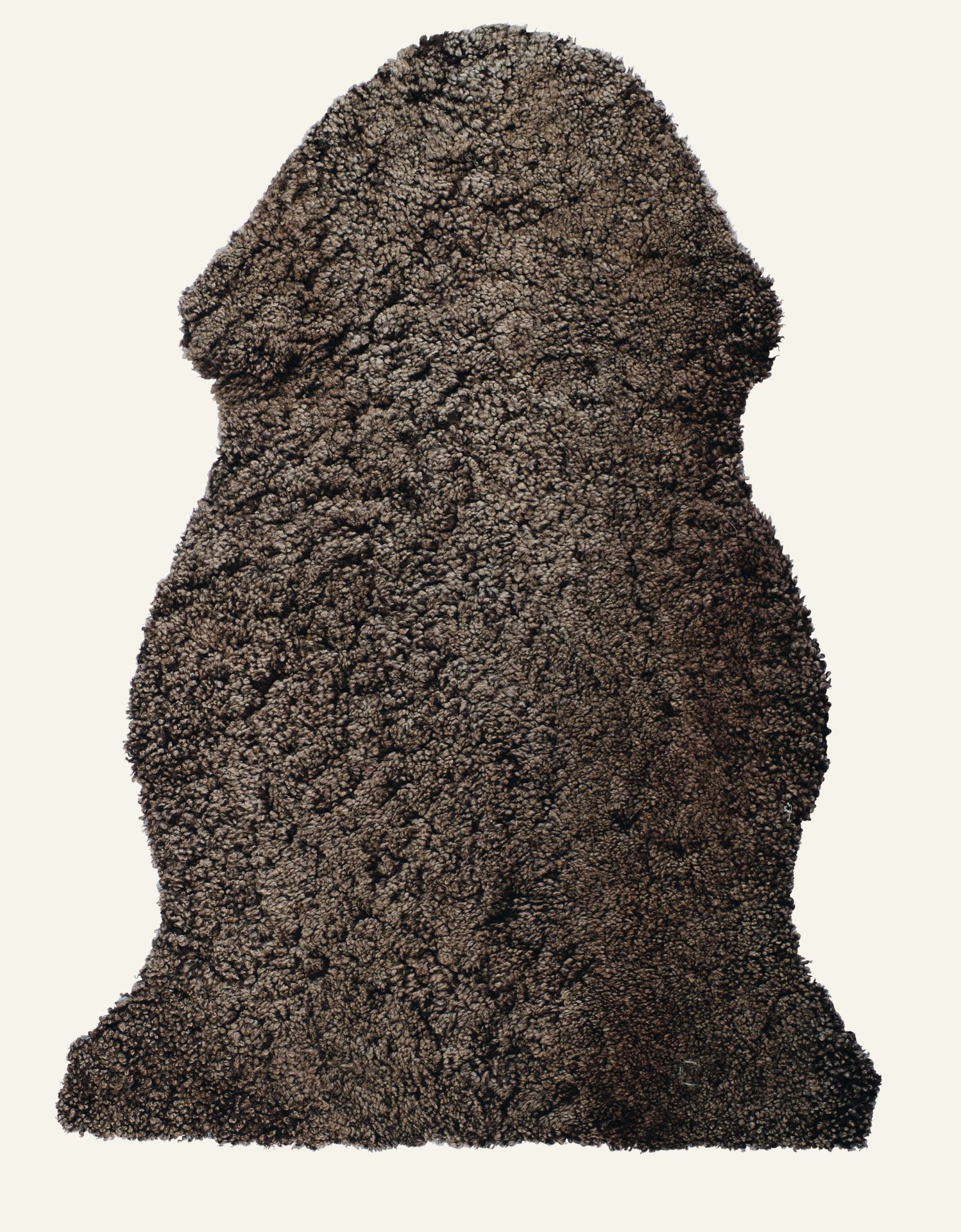 Schaffell Dunkelbraun - 85 cm Dunkelbraun - 1