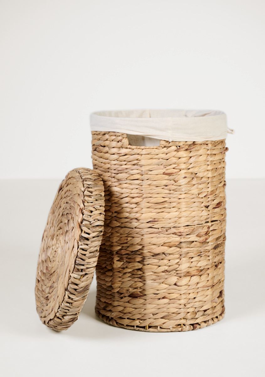 Wäschekorb Natur - 39x55 cm Natur - 1