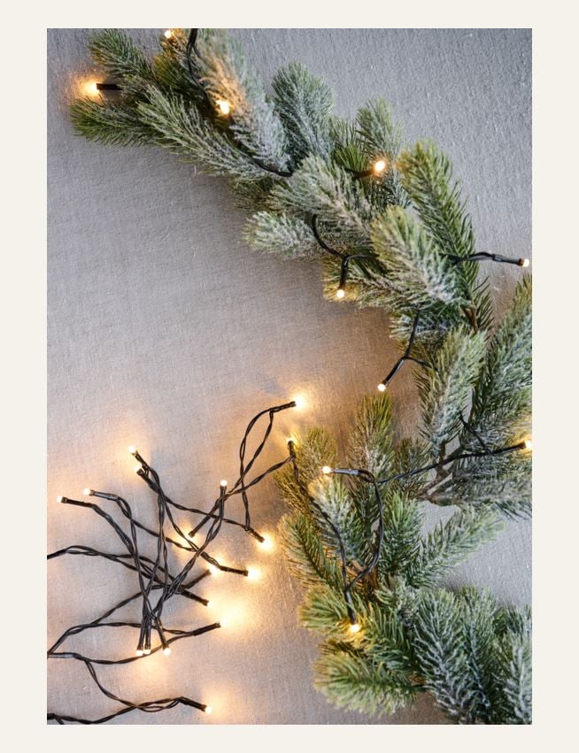 LED-Lichterkette Schwarz - 3