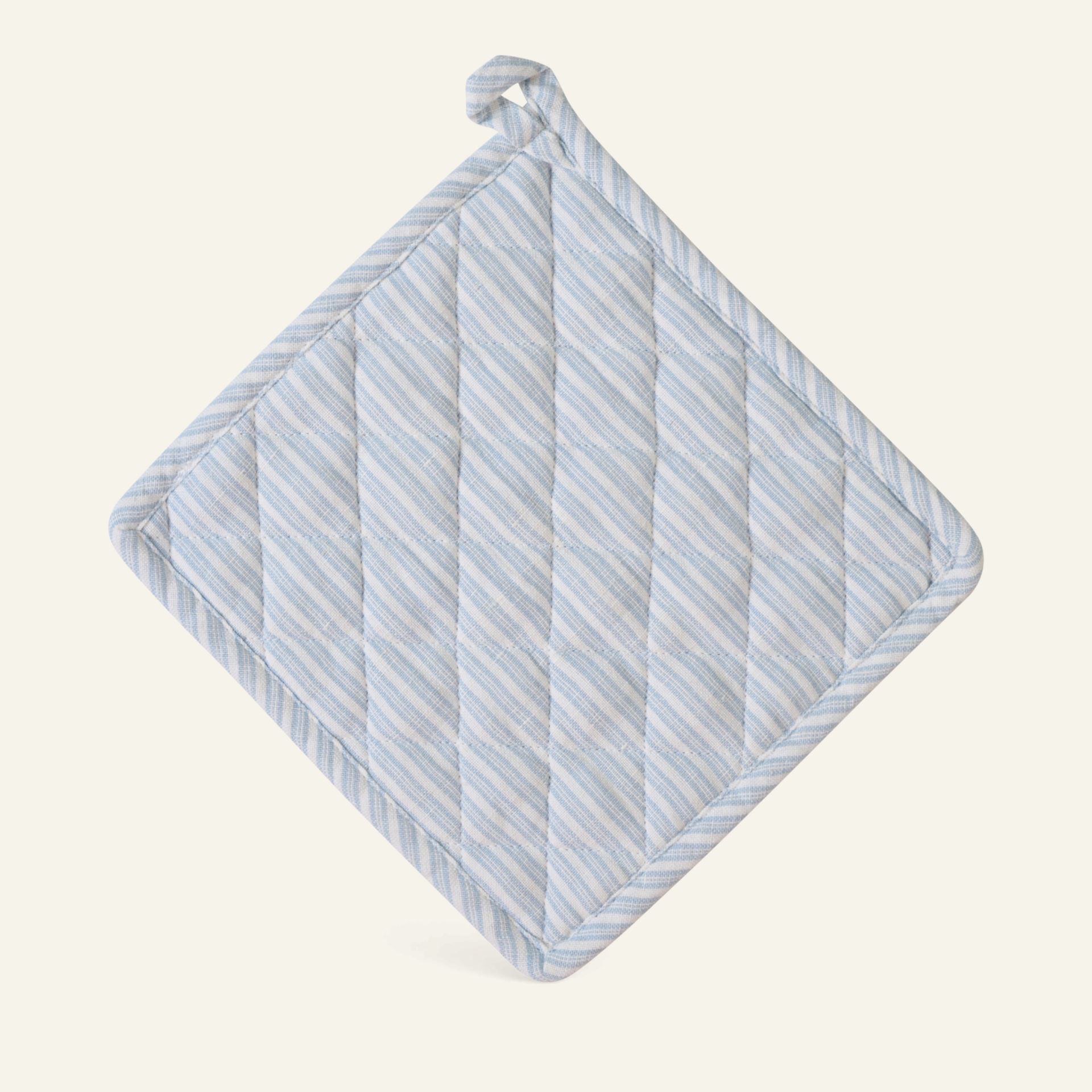 Topflappen Grau-blau - 22x22 cm Grau-blau - 1