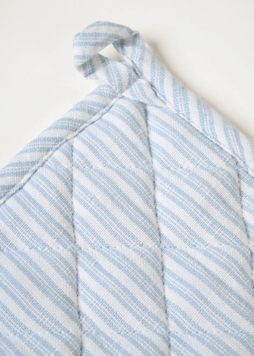 Topflappen Grau-blau - 2