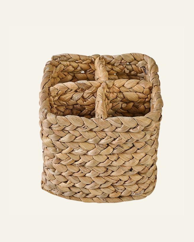 Besteckkorb Natur - 15x15x13 cm Natur - 1
