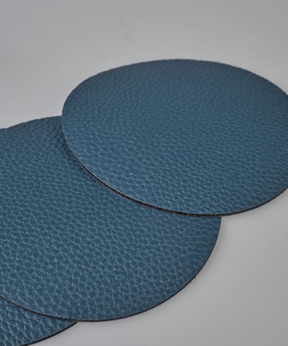 4Er-Set Untersetzer Blau - 2
