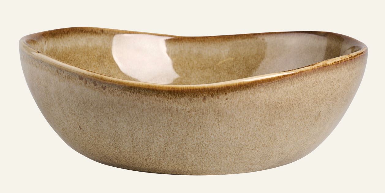 Schüssel Braun - ø18.5 cm Braun - 1