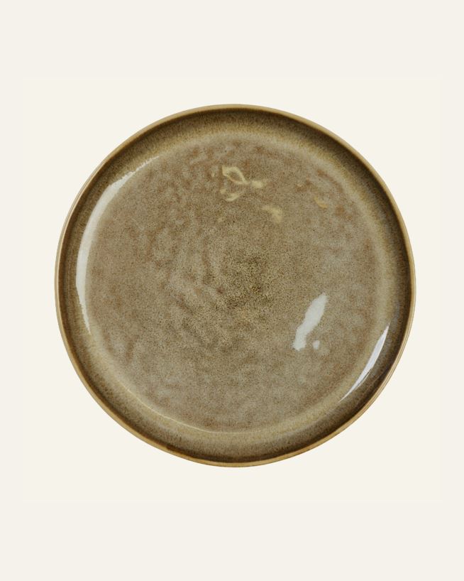 Frühstücksteller Braun - ø21 cm Braun - 1