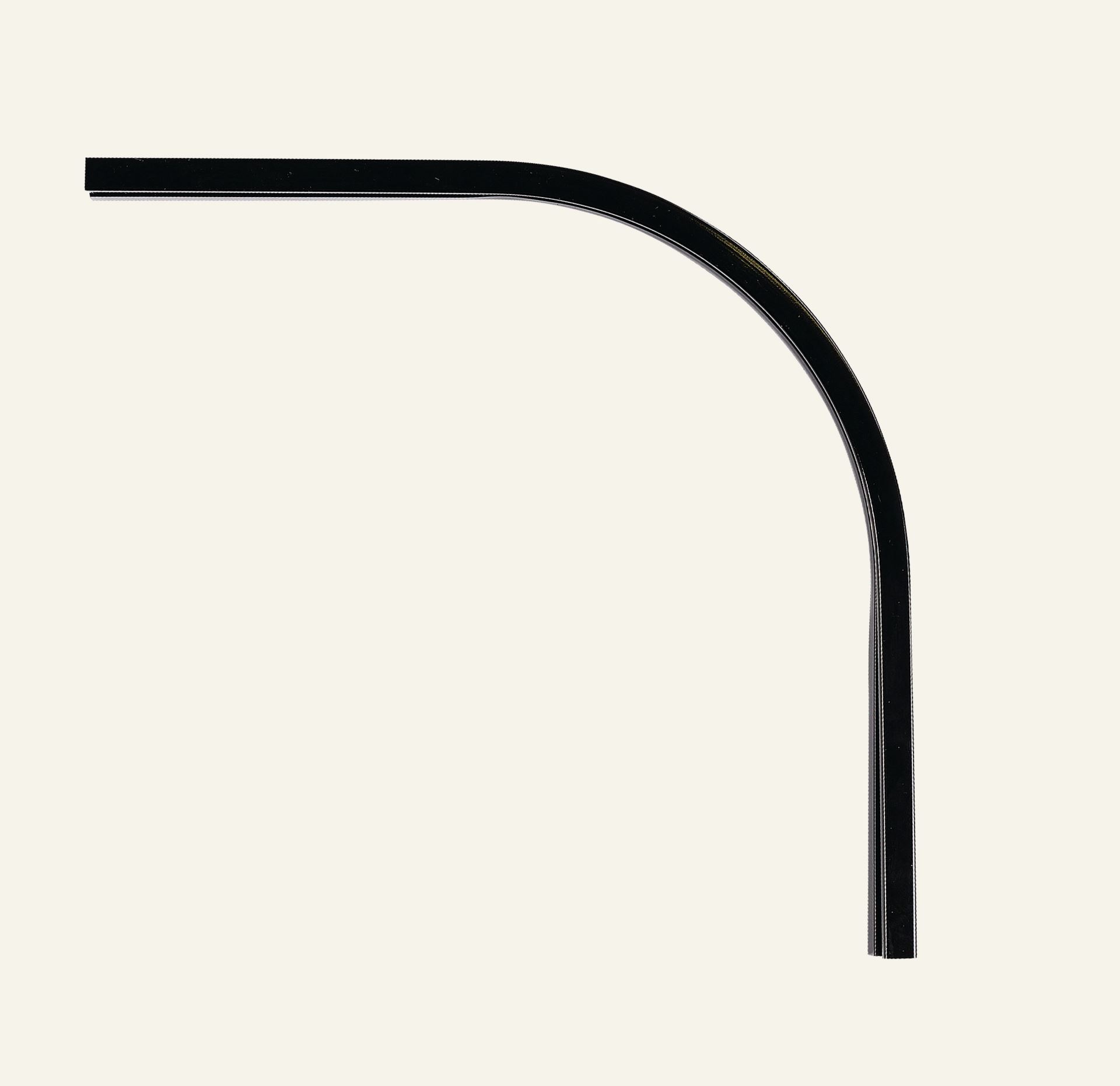 Biegen Sie 90°. Schwarz - 20x20 cm Schwarz - 1