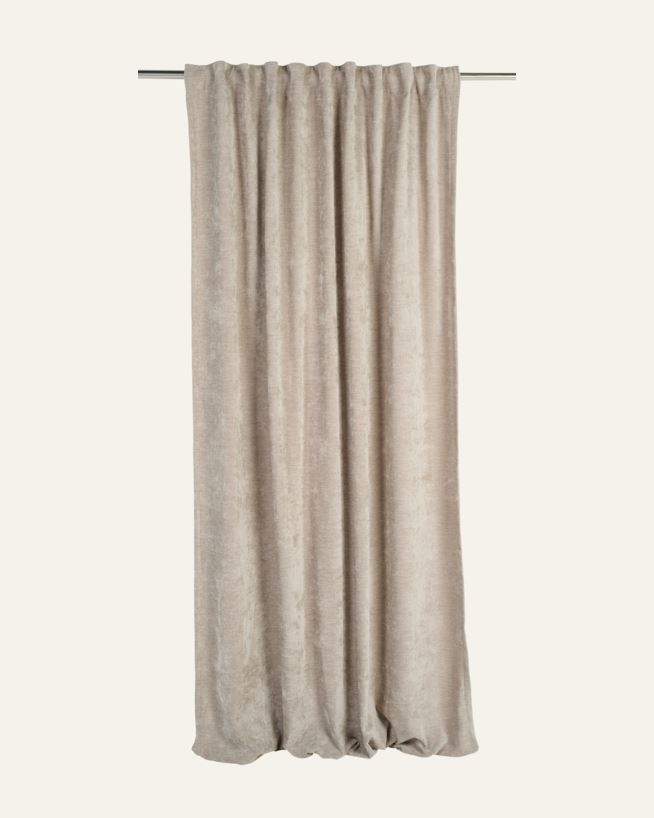 Vorhang Beige - 140x220 cm Beige - 1