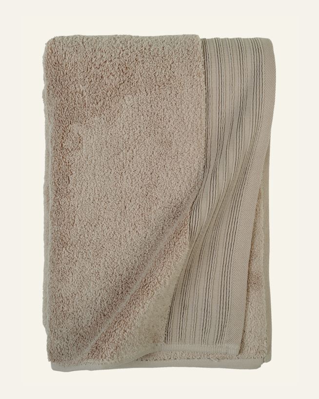 Handtuch Taupe - 50x70 cm Taupe - 1