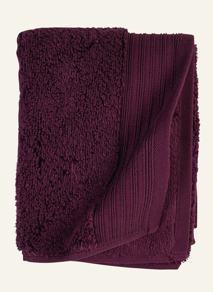 Handtuch Burgund - 50x70 cm Burgund - 1
