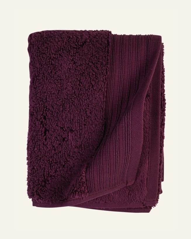 Handtuch Burgund - 50x70 cm Burgund - 1