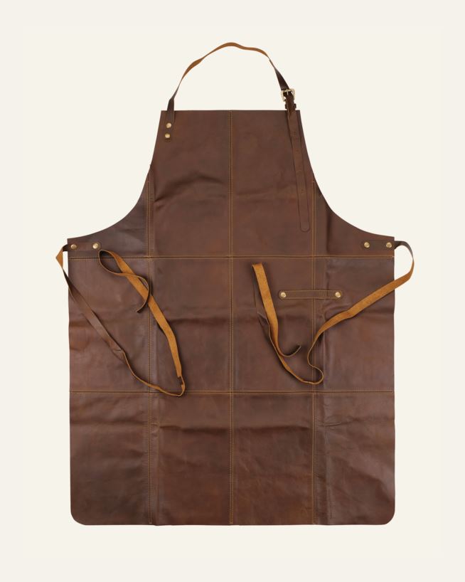 Schürze Braun - 70x90 cm Braun - 1