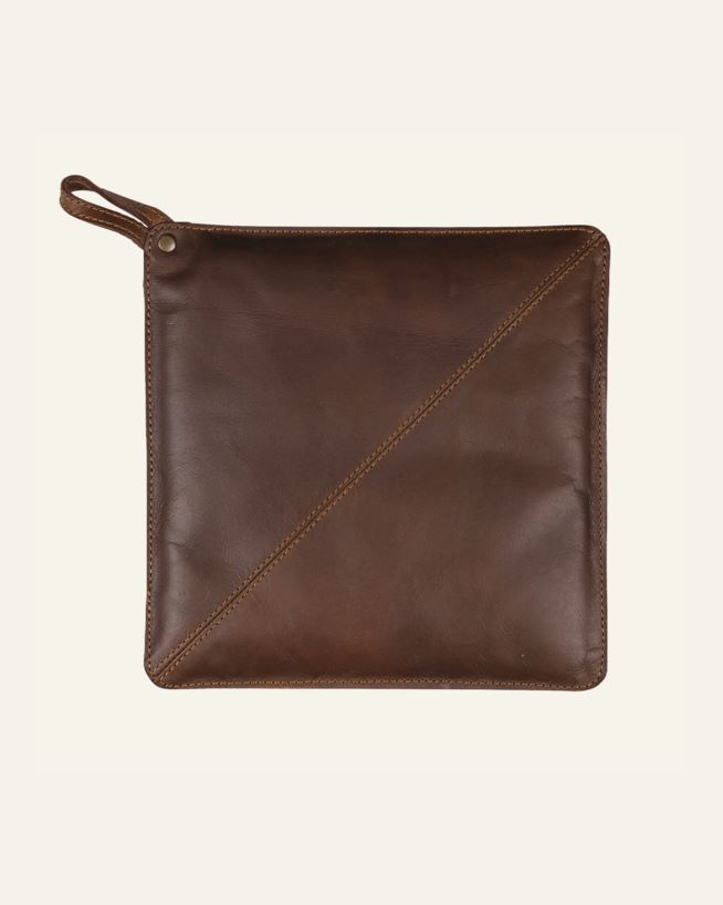 Topflappen Braun - 23x23 cm Braun - 1