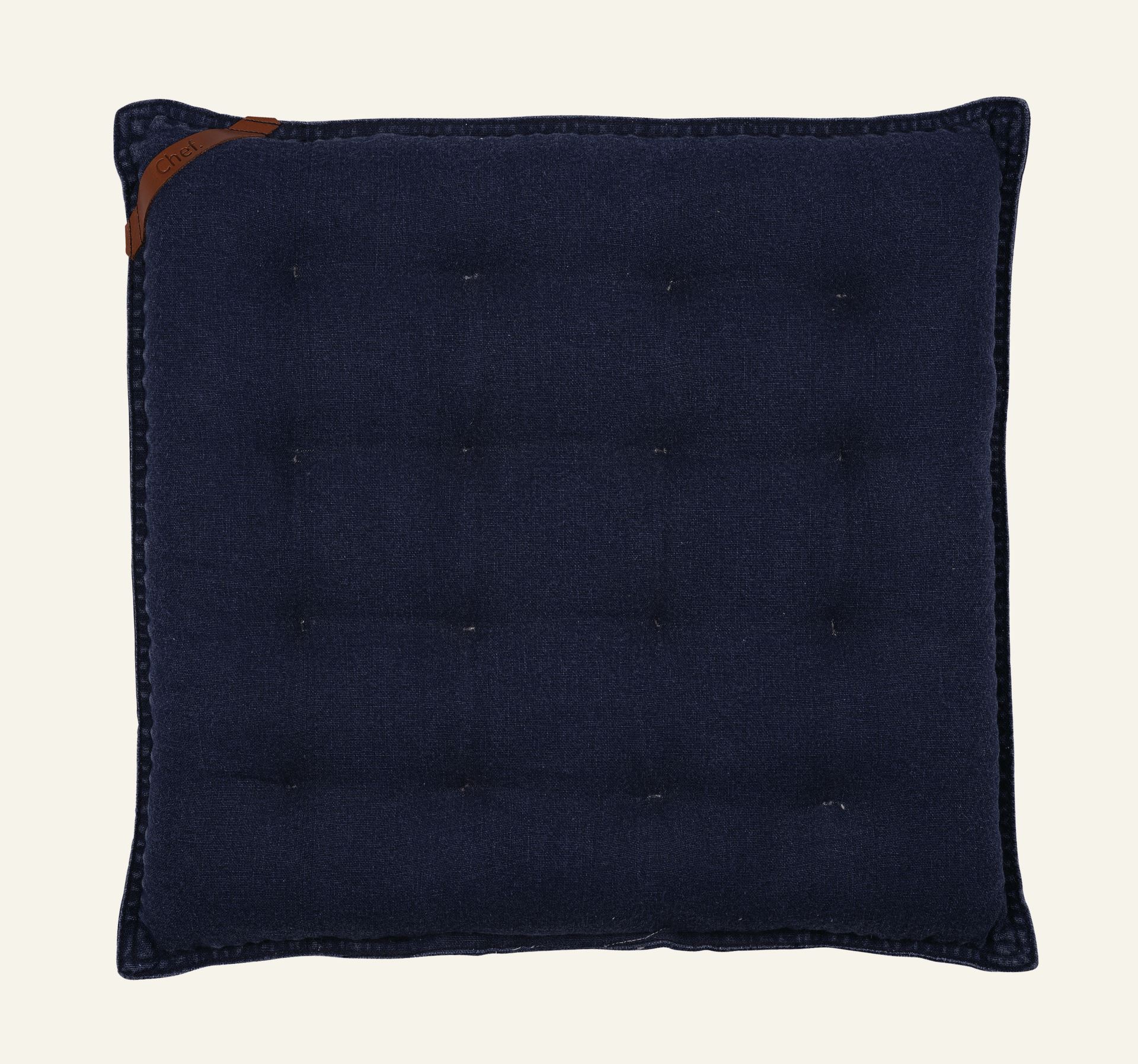 Stuhlkissen Blau - 40x40 cm Blau - 1