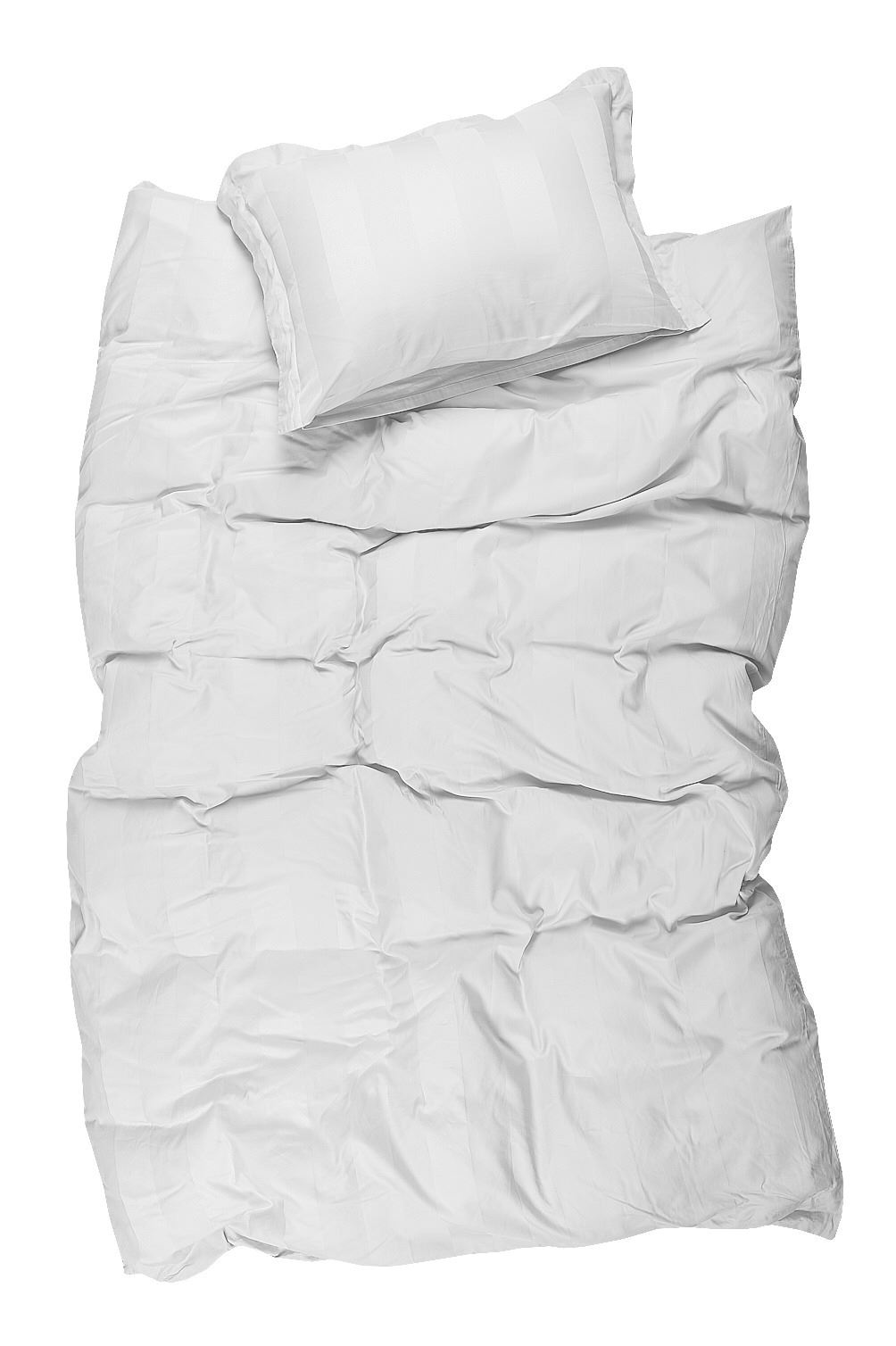 Satin-Bettwäsche Offwhite - 2