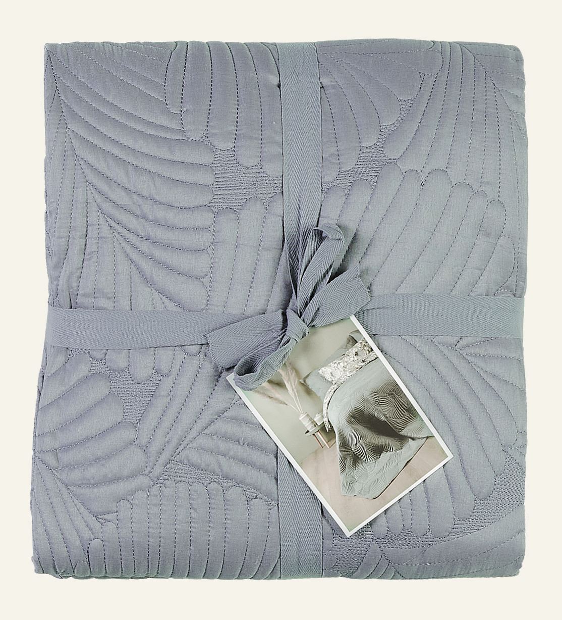 Tagesdecke Grau-blau - 150x240 cm Grau-blau - 1