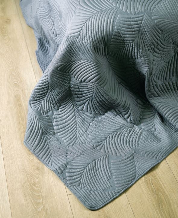 Tagesdecke Grau-blau - 3