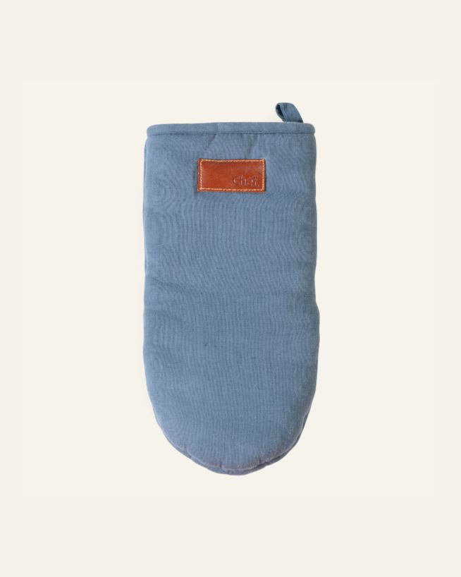 Ofenhandschuh Blau - 15x30 cm Blau - 1
