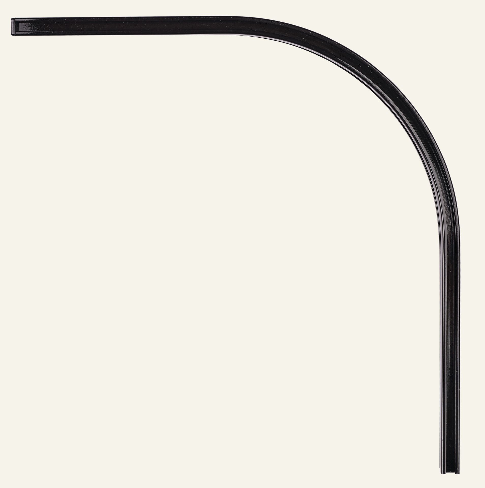 Ecktrack 90° Schwarz - 20x20 cm Schwarz - 1