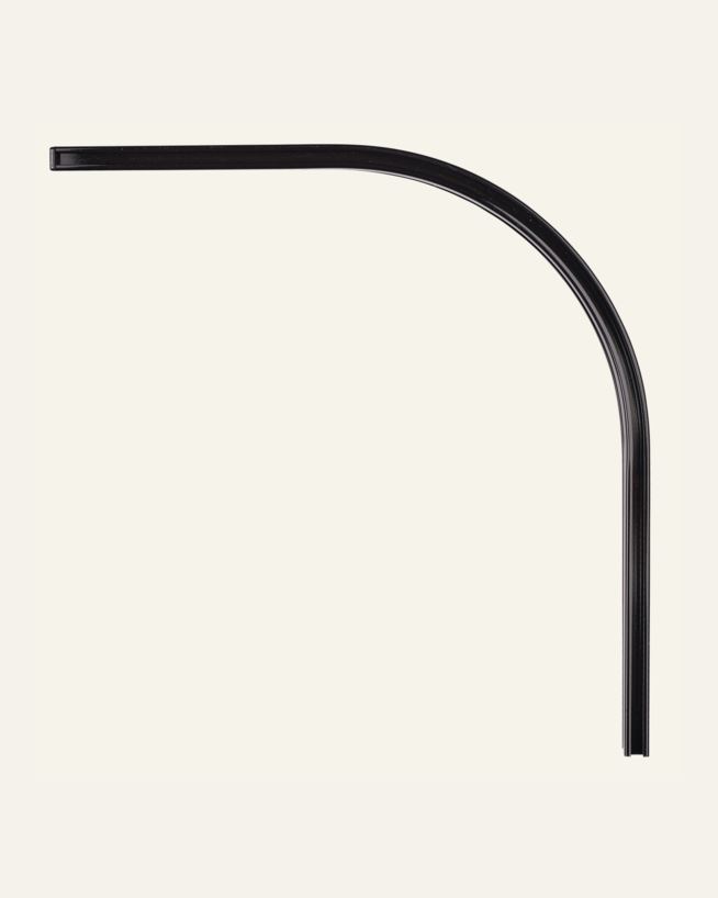 Ecktrack 90° Schwarz - 20x20 cm Schwarz - 1
