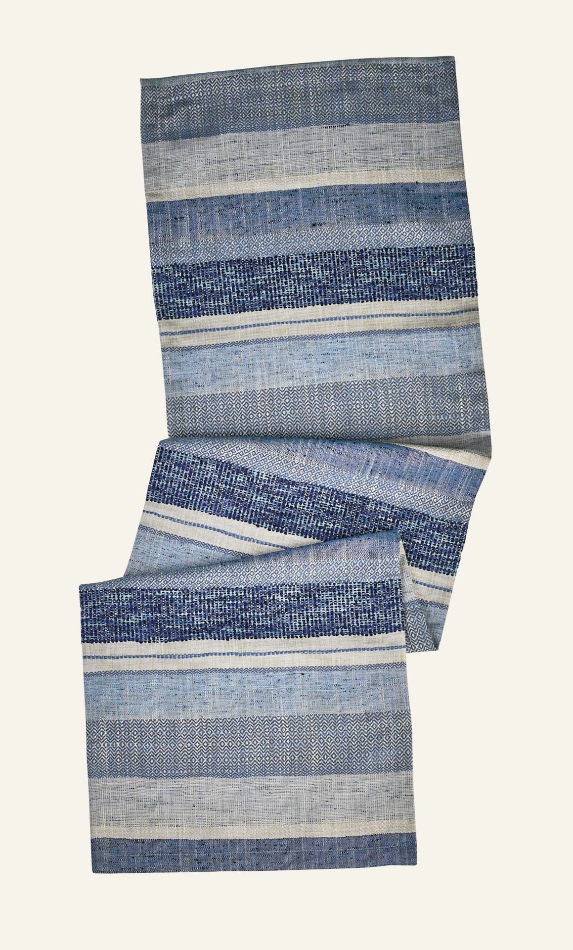 Tischläufer Blau - 40x140cm Blau - 1