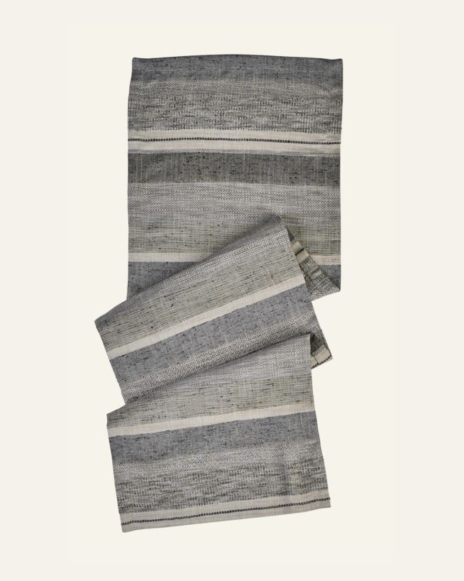 Tischläufer Grau - 40x140cm Grau - 1