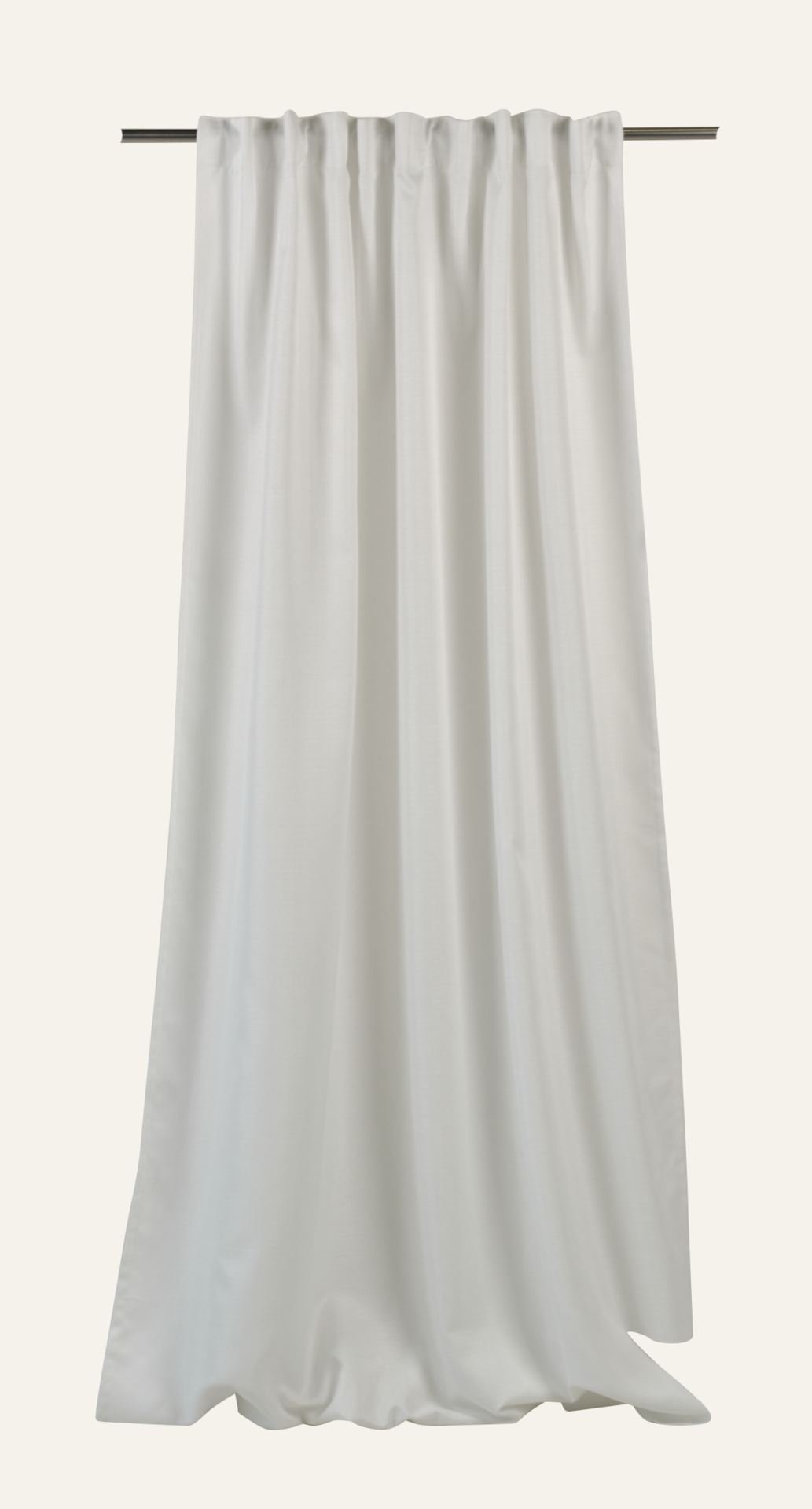 Vorhang Offwhite - 140x160 cm Offwhite - 1