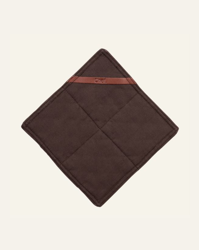 Topflappen Braun - 22x22 cm Braun - 1