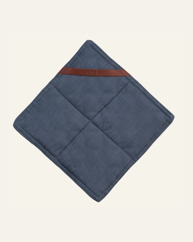 Topflappen Blau - 22x22 cm Blau - 1
